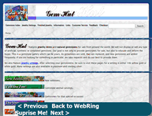 Tablet Screenshot of gemhut.com
